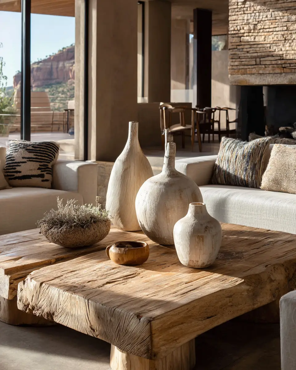 Neutral Desert Living Room Decor Ideas