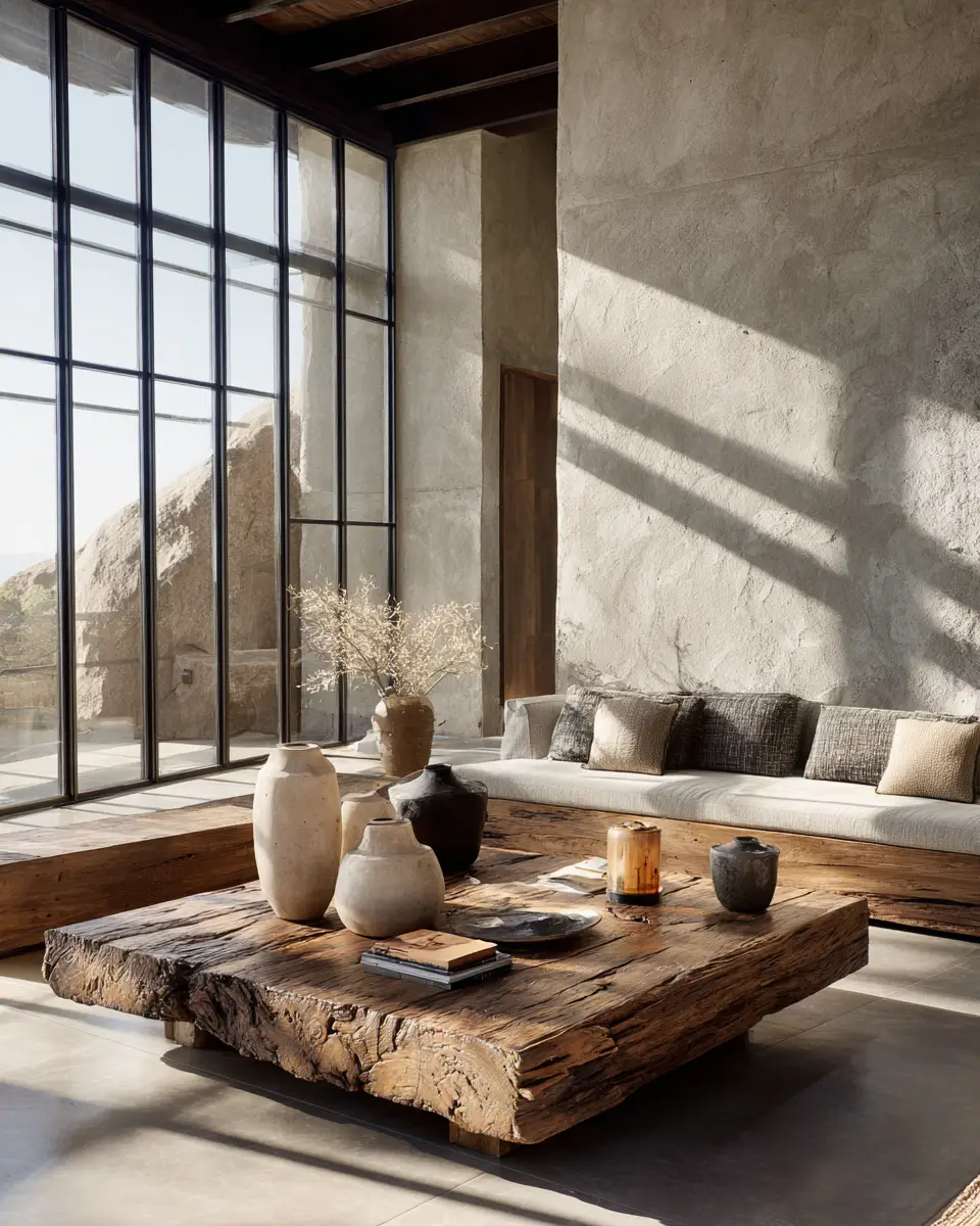 Neutral Desert Living Room Decor Ideas