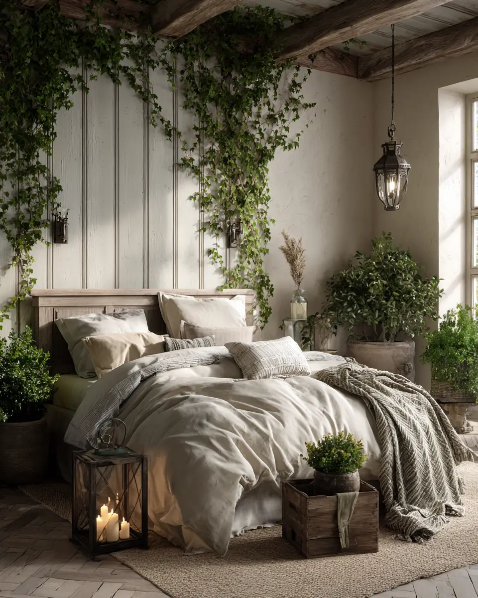 Neutral French Country Bedroom Decor Ideas