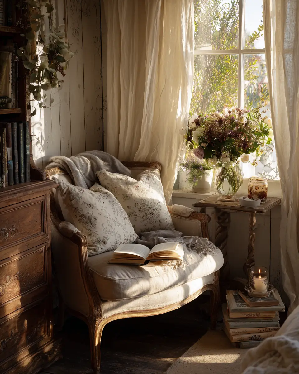 Neutral French Country Bedroom Decor Ideas
