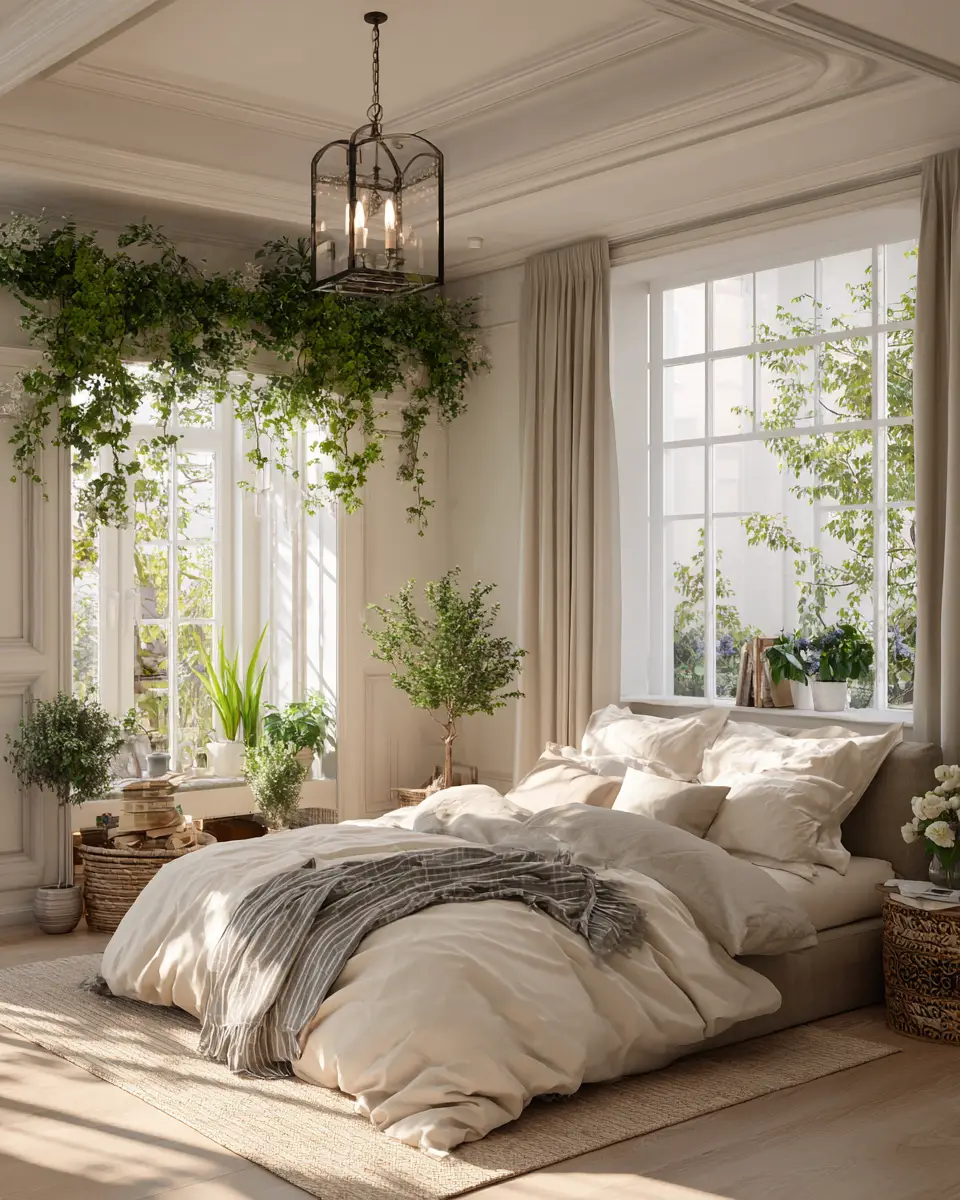 Neutral French Country Bedroom Decor Ideas