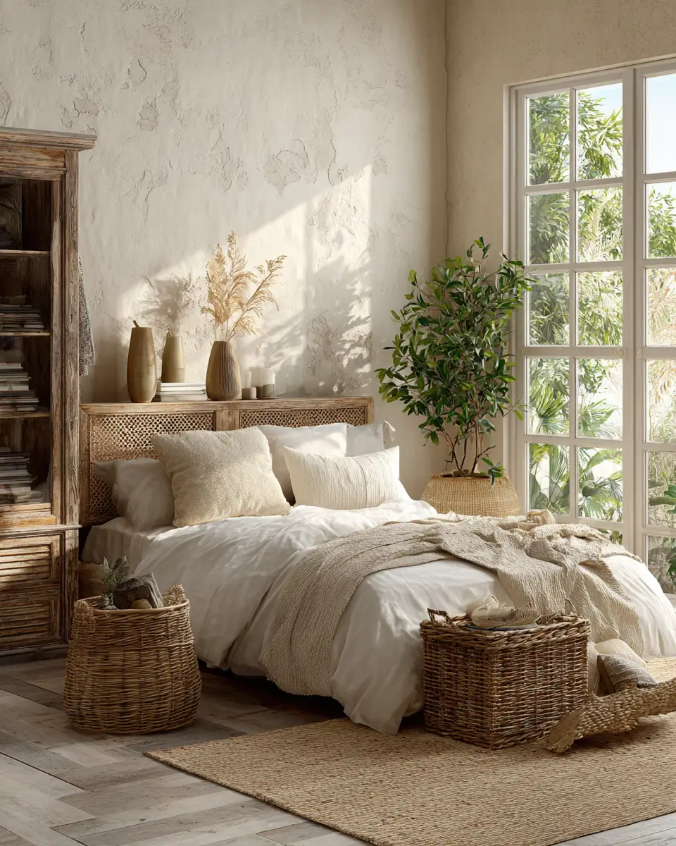 Neutral French Country Bedroom Decor Ideas