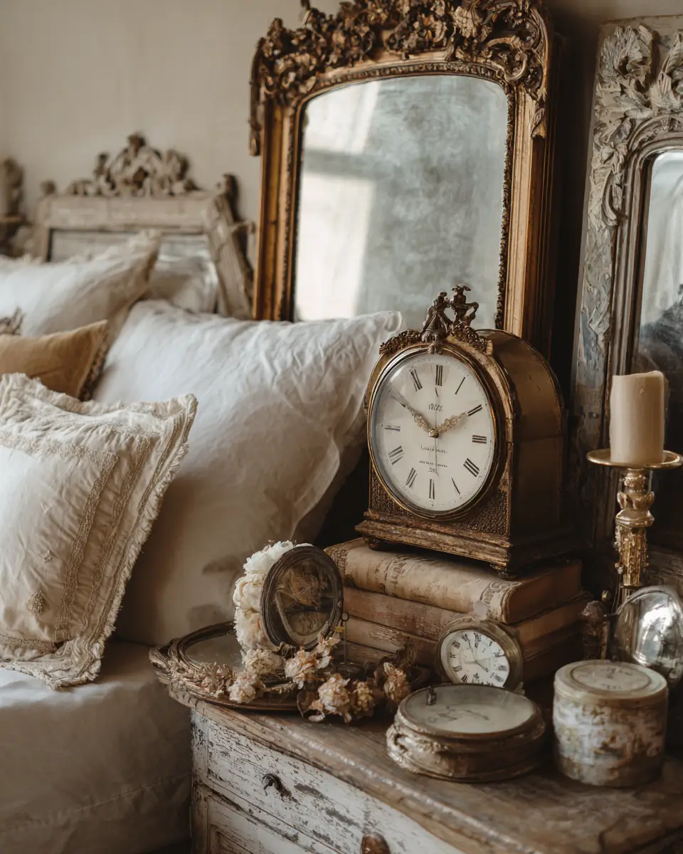 Neutral French Country Bedroom Decor Ideas