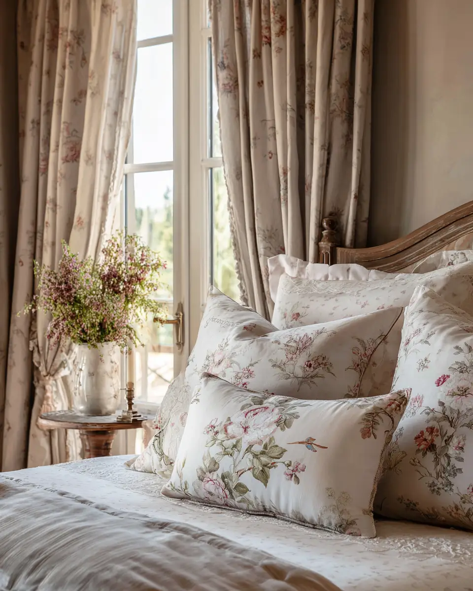 Neutral French Country Bedroom Decor Ideas