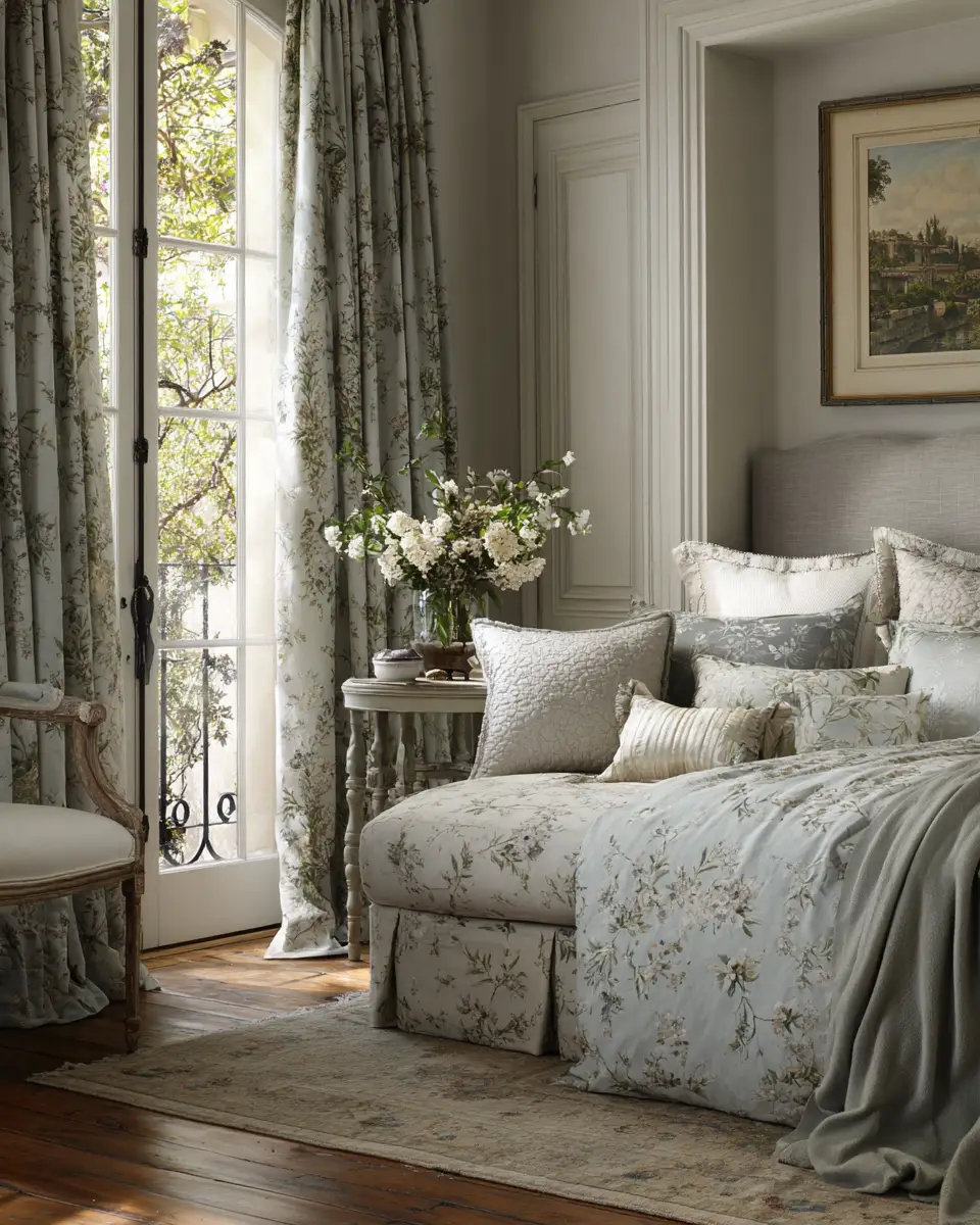 Neutral French Country Bedroom Decor Ideas