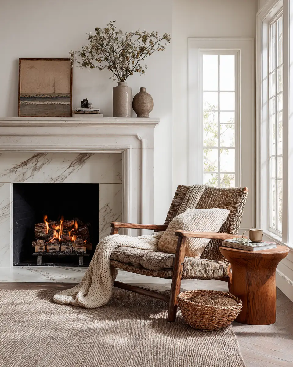 Neutral French Country Living Room Decor Ideas - Featured