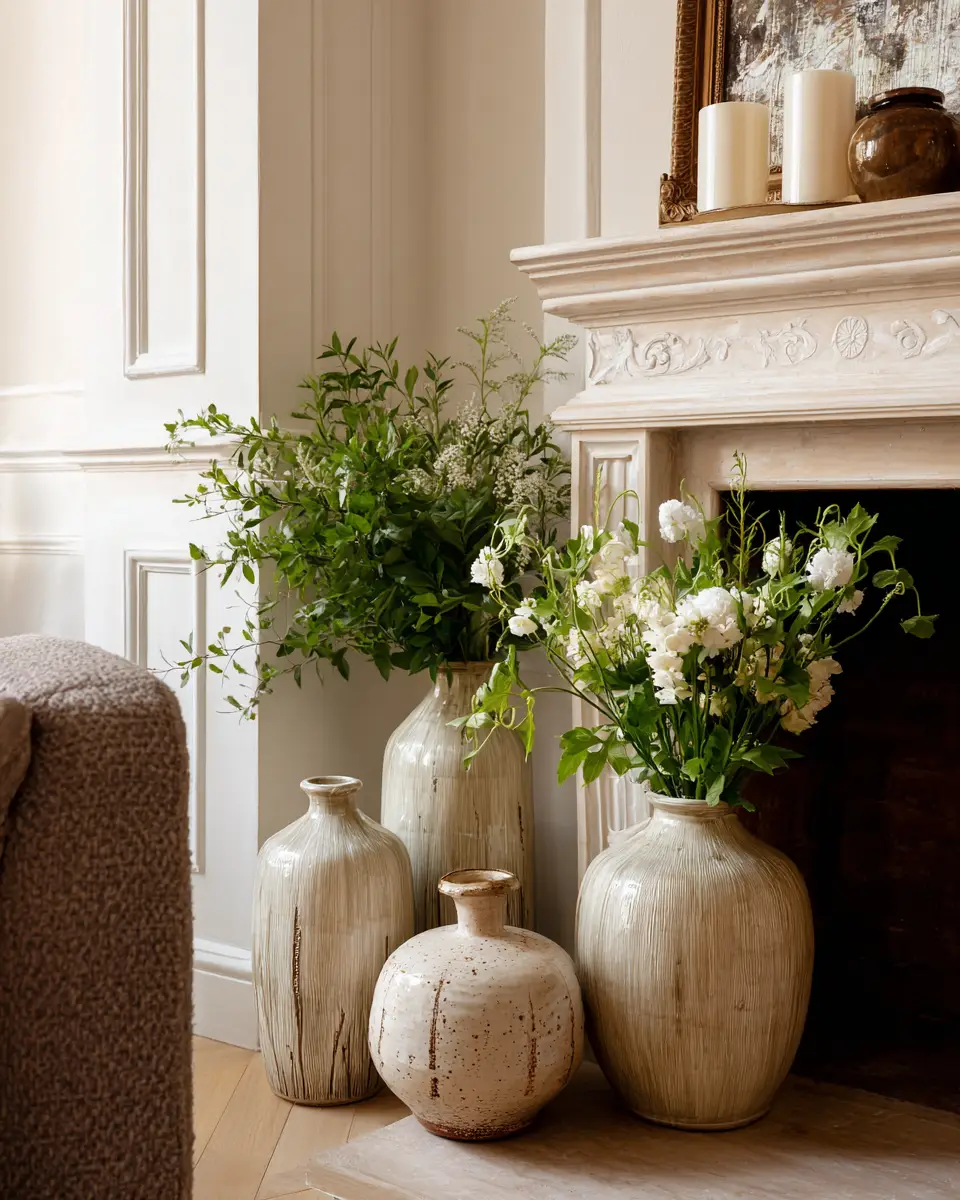 Neutral French Country Living Room Decor Ideas