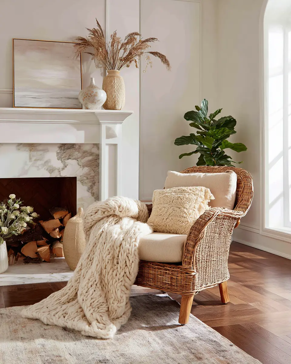 Neutral French Country Living Room Decor Ideas