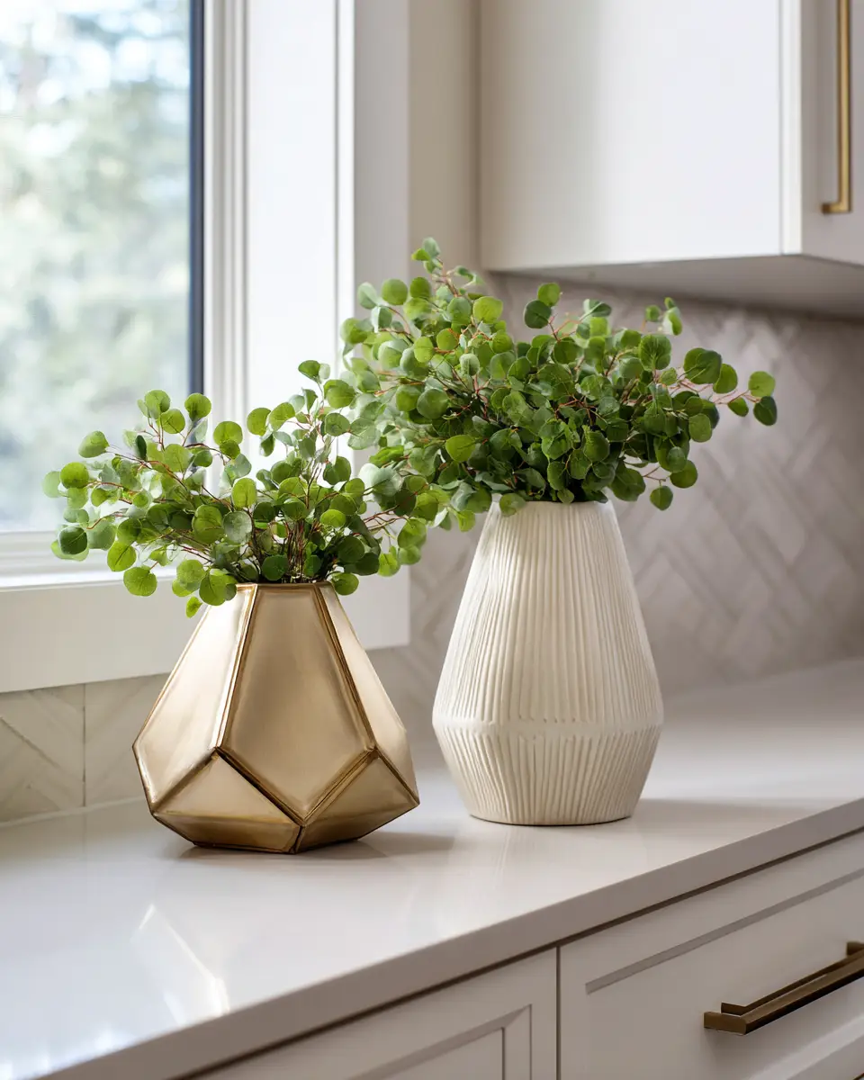 Neutral Glam Laundry Room Decor Ideas