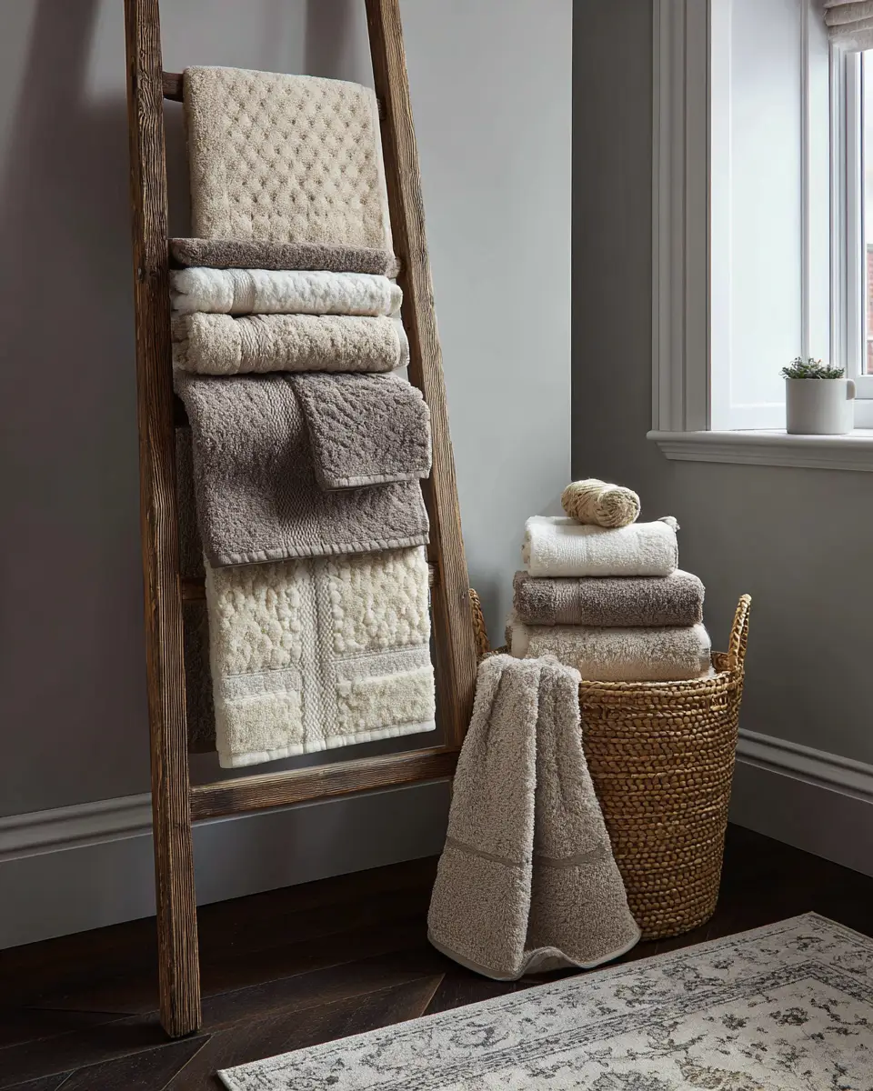 Neutral Glam Laundry Room Decor Ideas