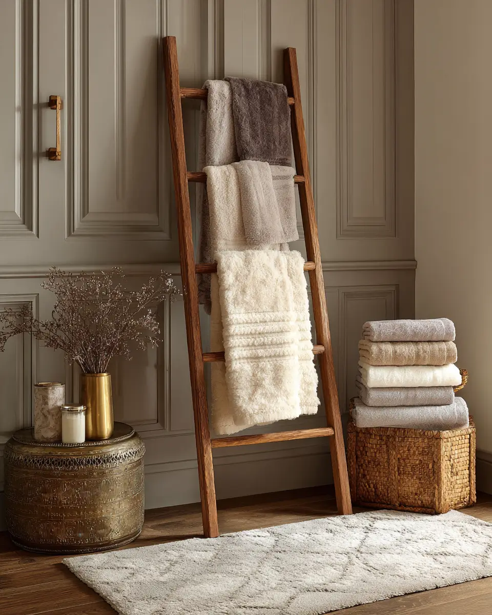 Neutral Glam Laundry Room Decor Ideas