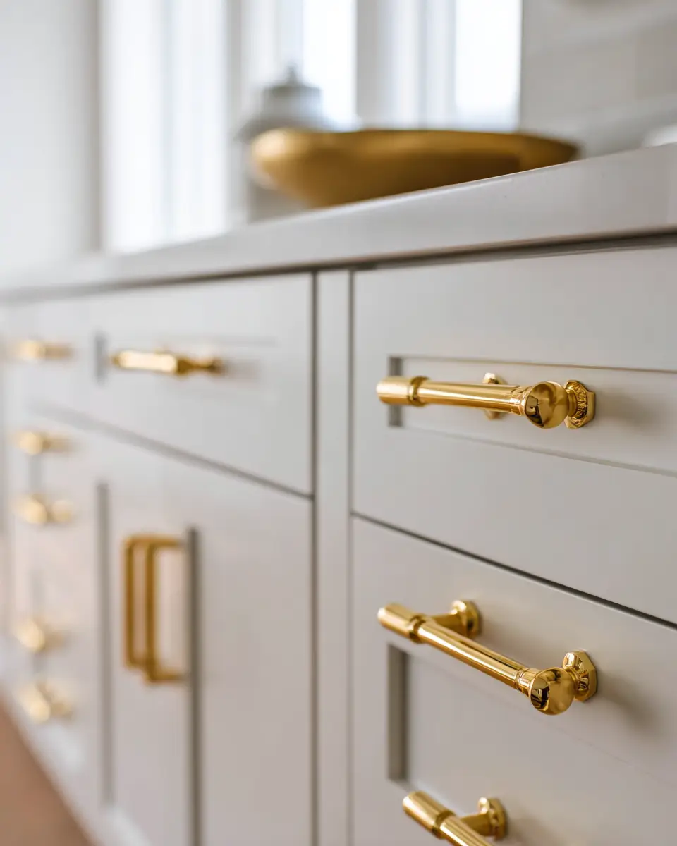 Neutral Glam Laundry Room Decor Ideas