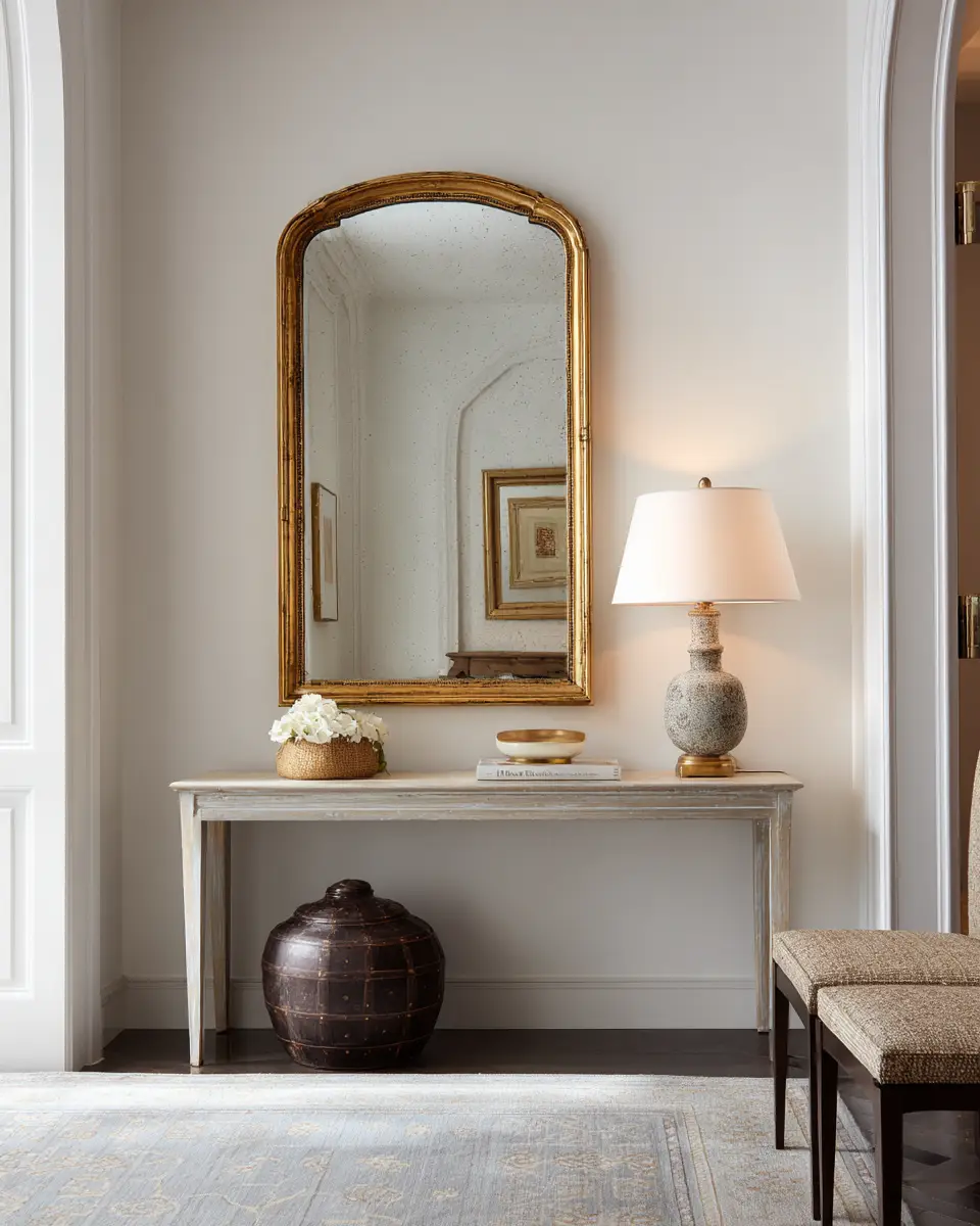 Neutral Grandmillennial Entryway Decor Ideas