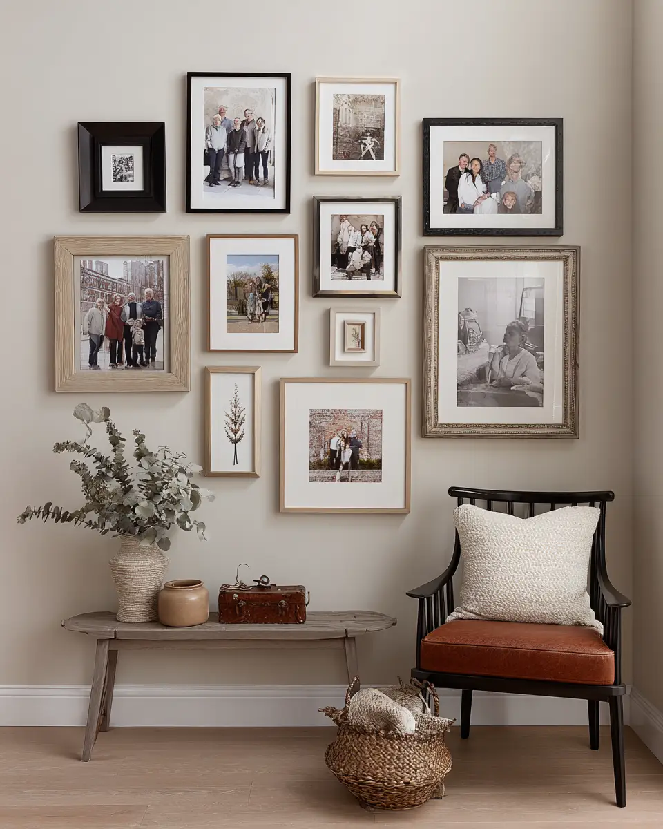 Neutral Grandmillennial Entryway Decor Ideas
