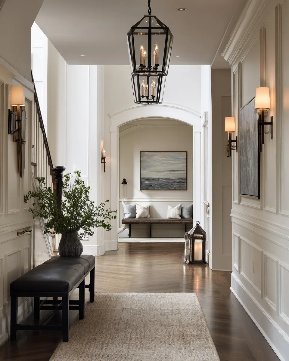 Neutral Grandmillennial Entryway Decor Ideas