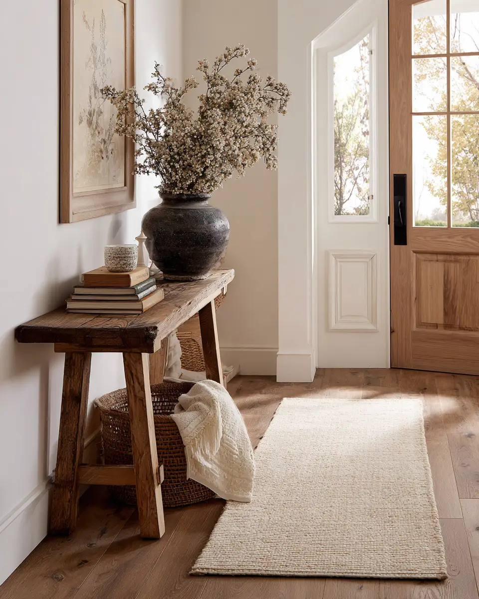 Neutral Grandmillennial Entryway Decor Ideas