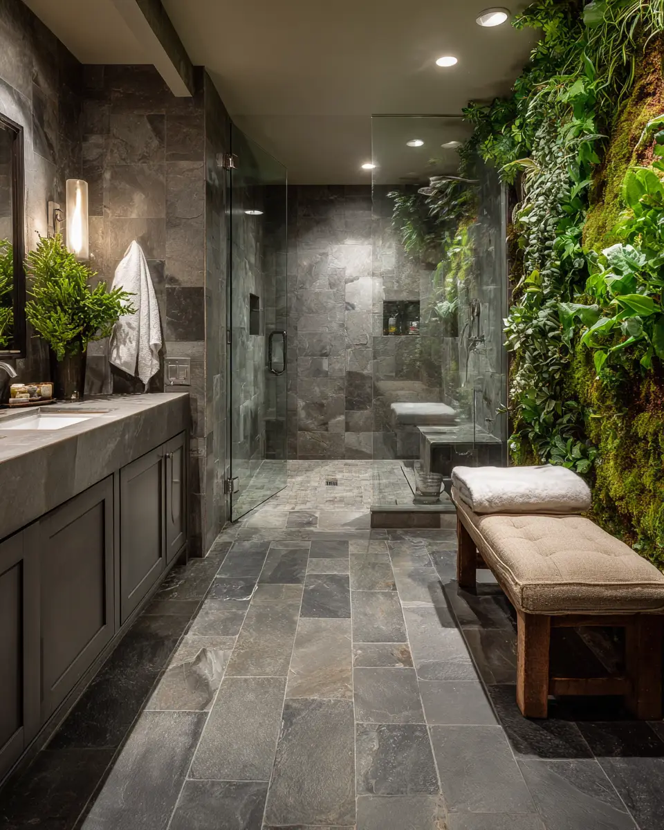 Neutral Gray Bathroom Decor Ideas