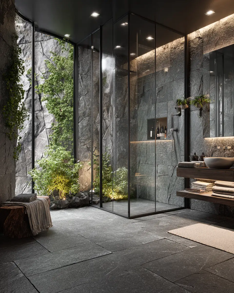 Neutral Gray Bathroom Decor Ideas