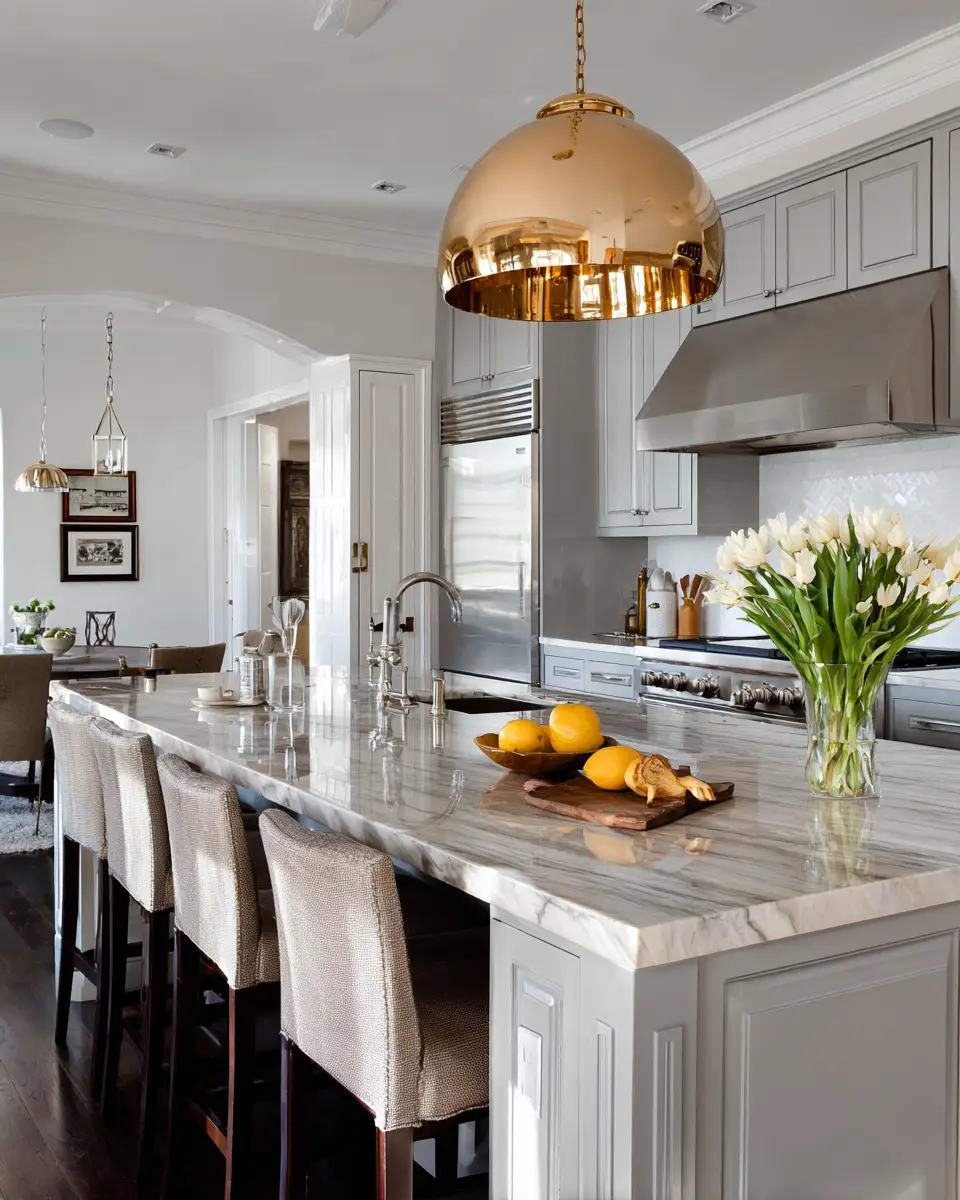 Neutral Gray Kitchen Decor Ideas