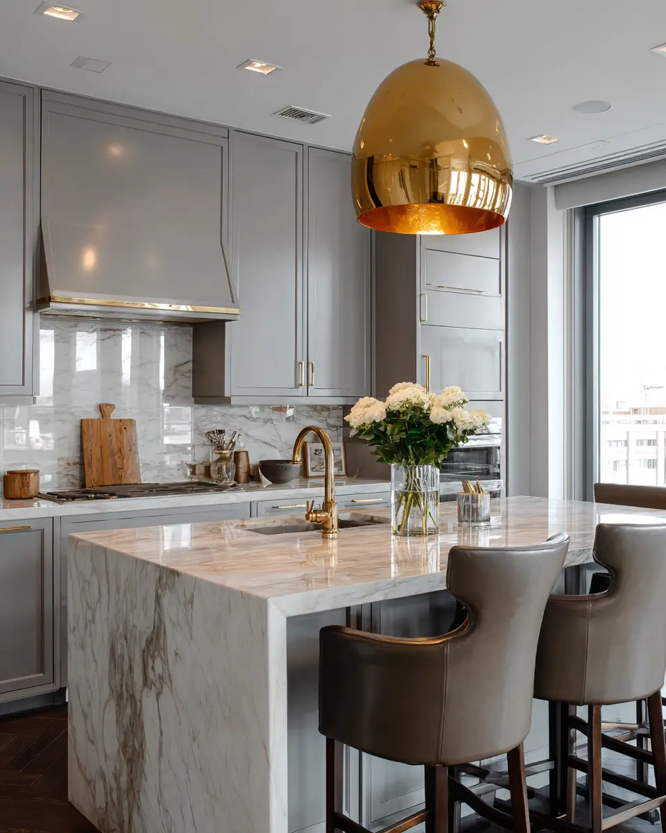 Neutral Gray Kitchen Decor Ideas