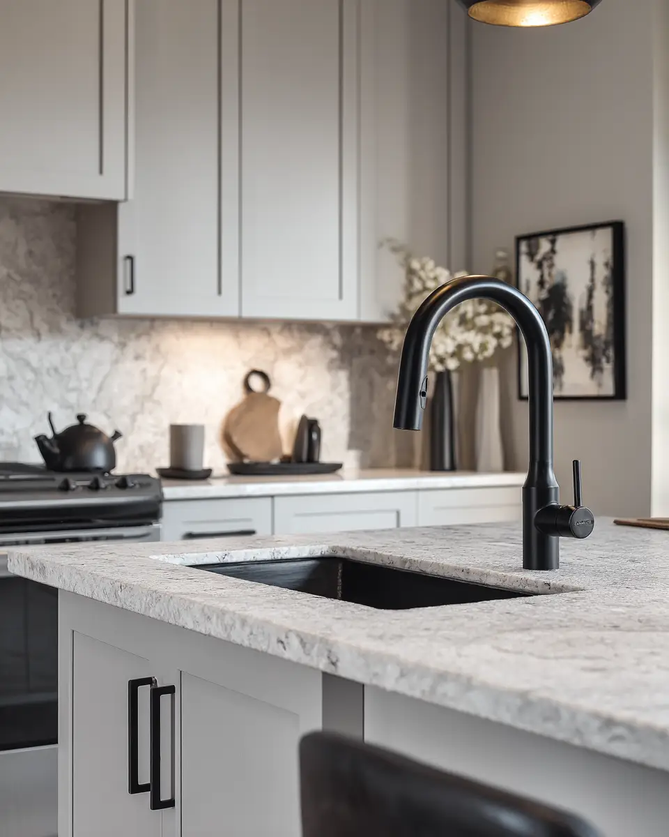 Neutral Gray Kitchen Decor Ideas