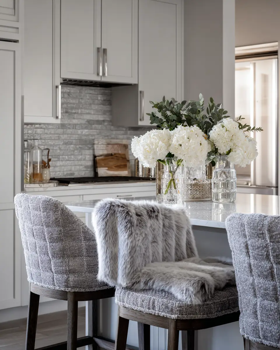 Neutral Gray Kitchen Decor Ideas
