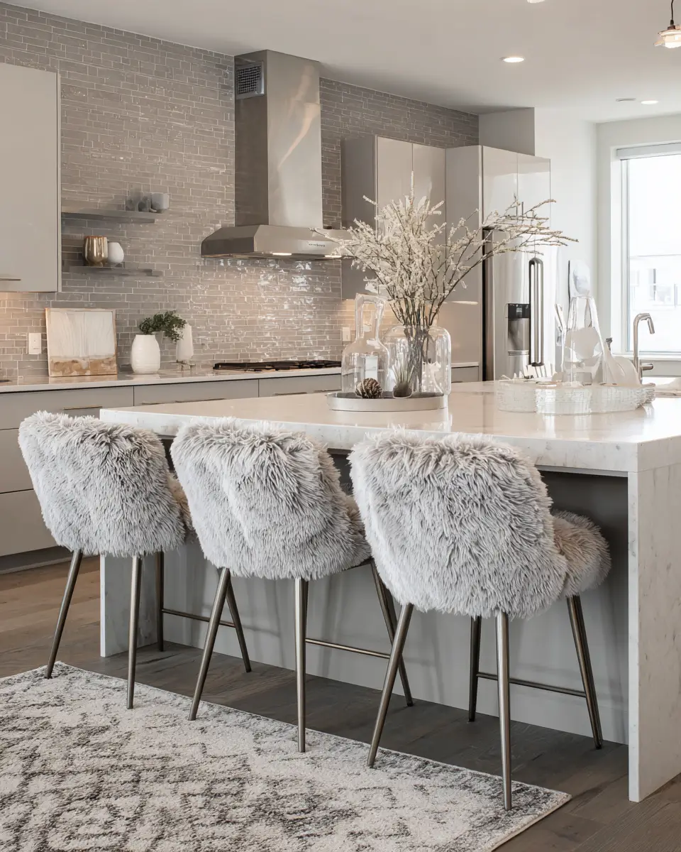 Neutral Gray Kitchen Decor Ideas