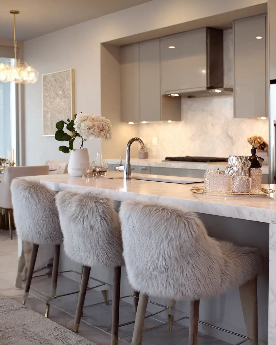 Neutral Gray Kitchen Decor Ideas