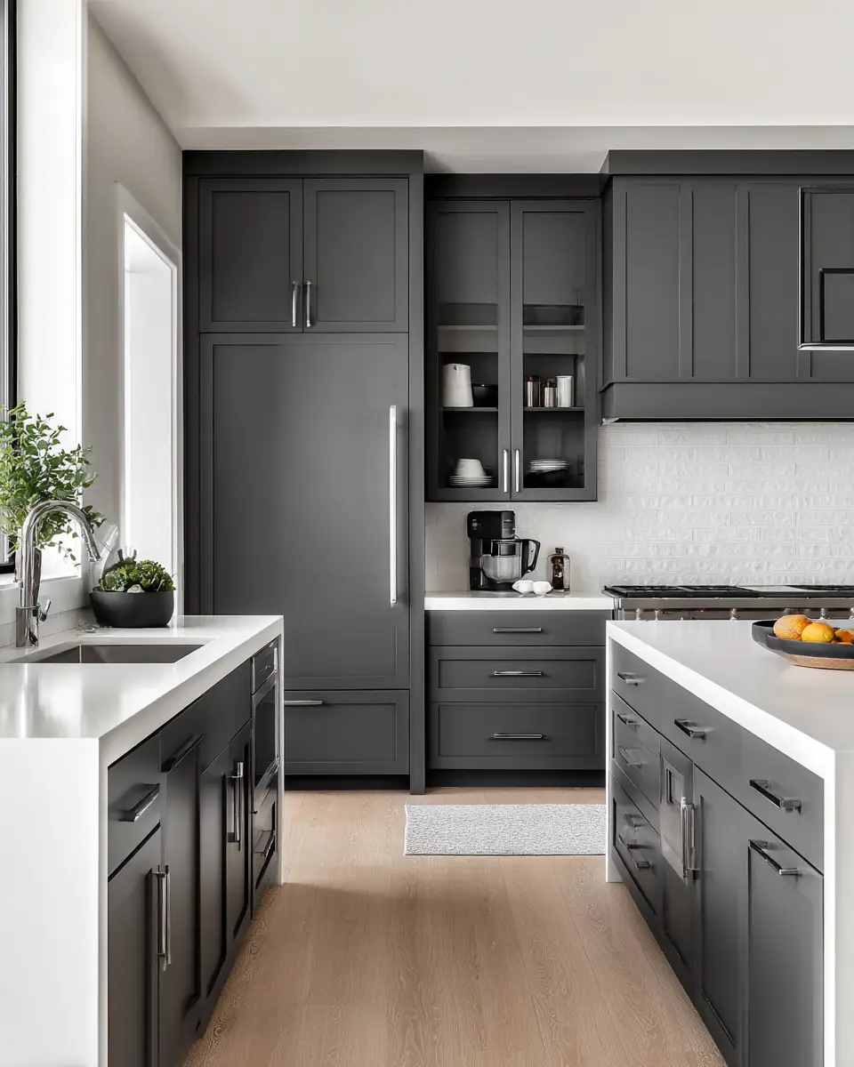 Neutral Gray Kitchen Decor Ideas