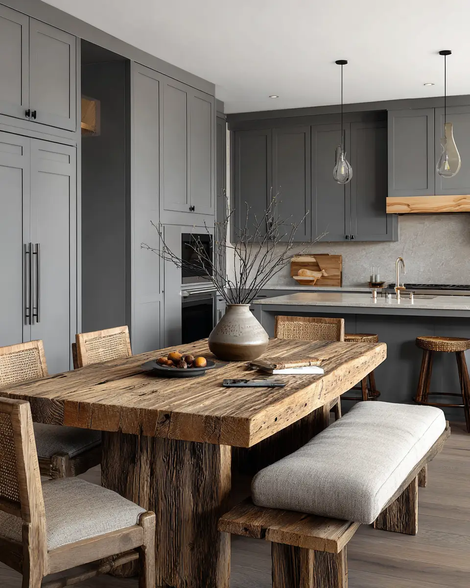 Neutral Gray Kitchen Decor Ideas