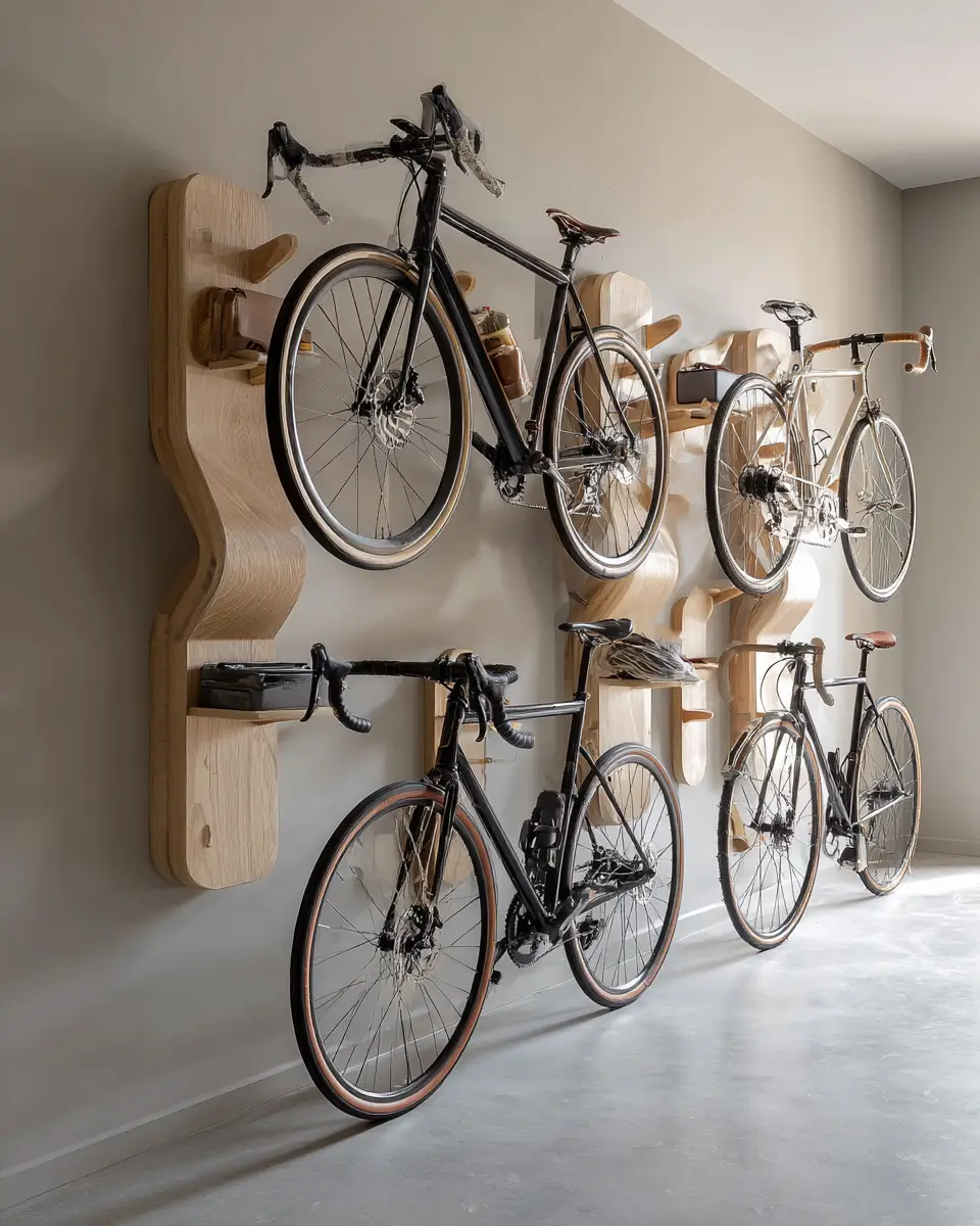 Neutral Japandi Garage Decor Ideas