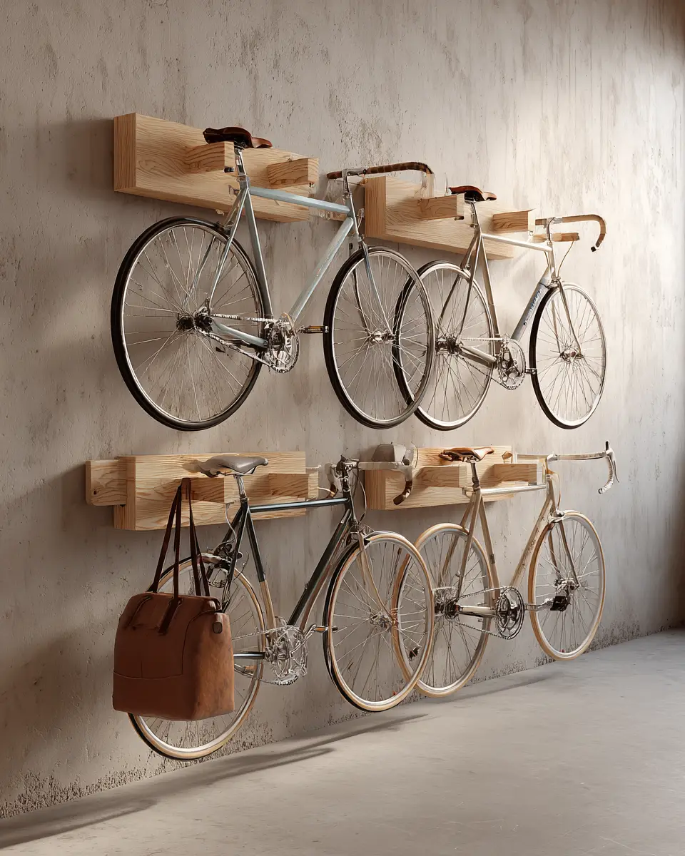 Neutral Japandi Garage Decor Ideas