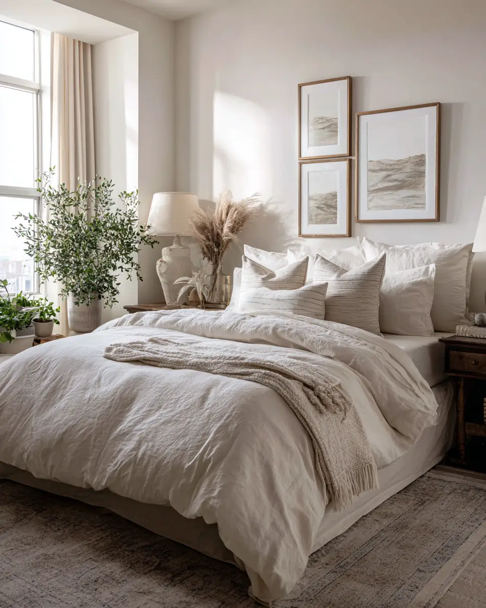 Neutral Modern Bedroom Decor Ideas