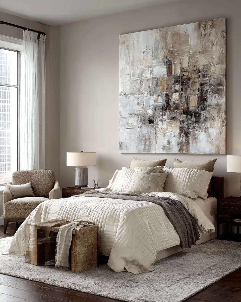 Neutral Modern Bedroom Decor Ideas