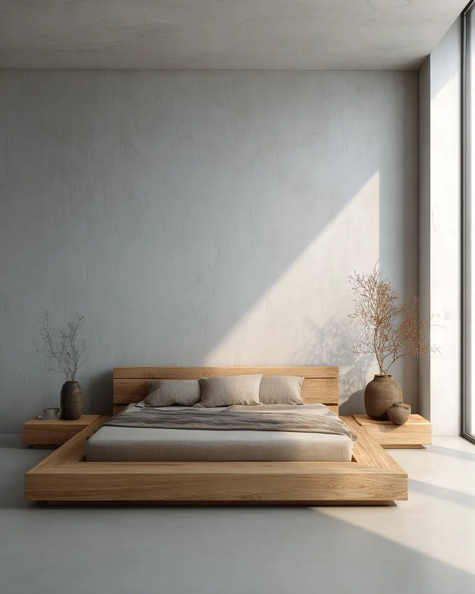 Neutral Modern Bedroom Decor Ideas