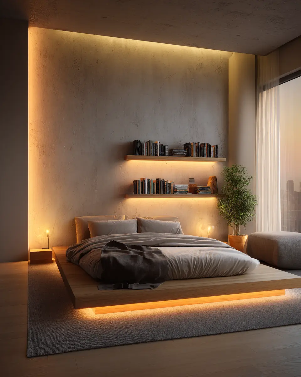 Neutral Modern Bedroom Decor Ideas