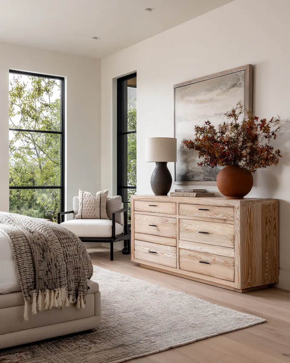 Neutral Modern Bedroom Decor Ideas