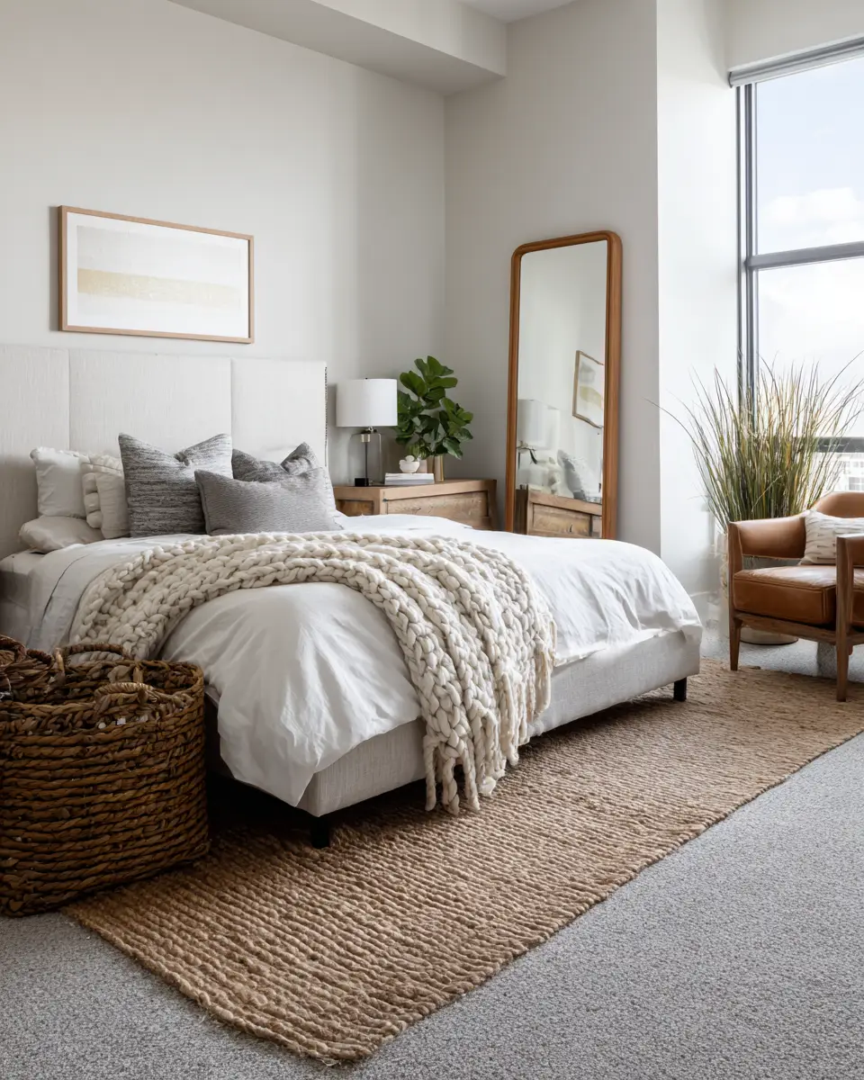 Neutral Modern Bedroom Decor Ideas
