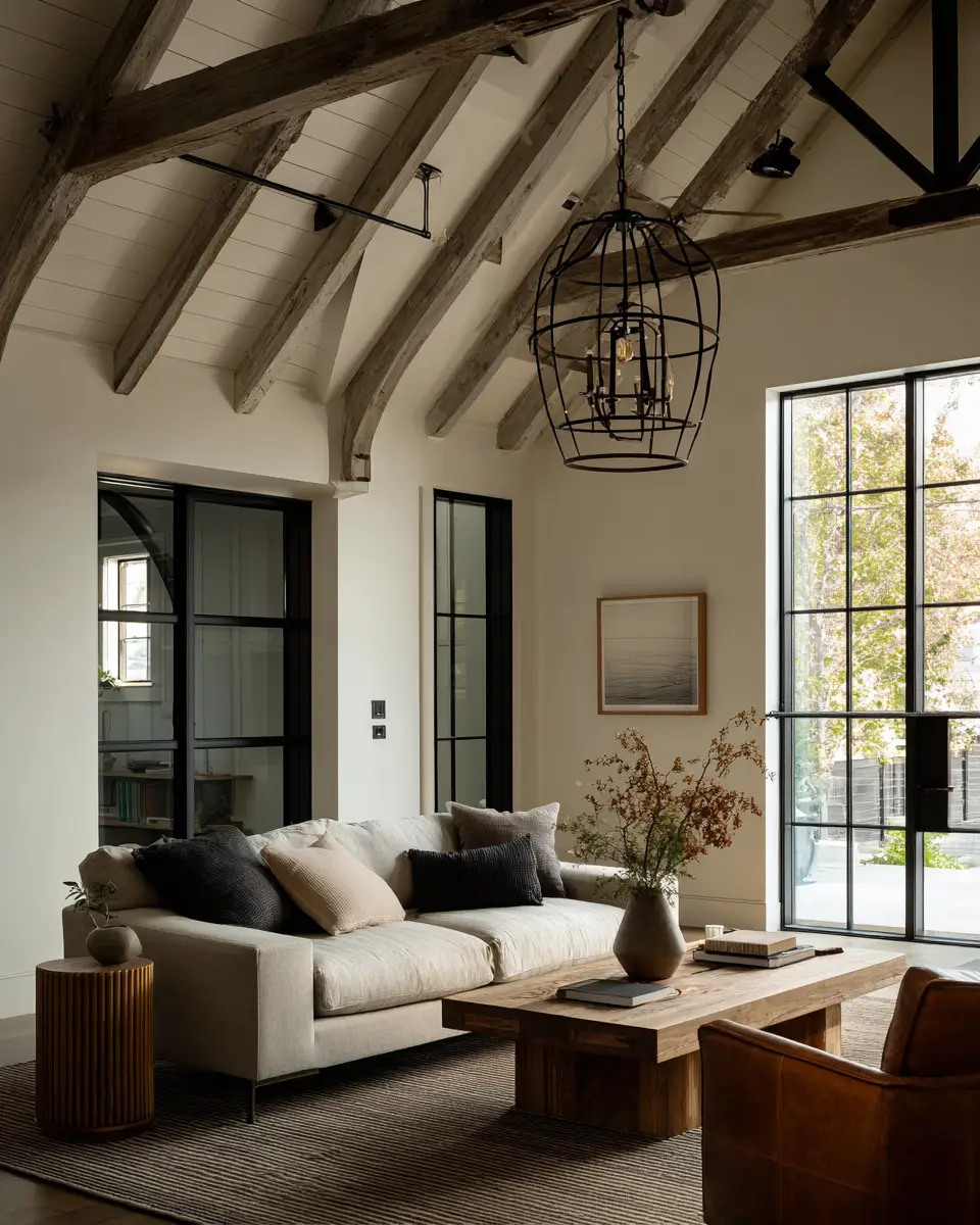 Neutral Modern Farmhouse Garage Decor Ideas