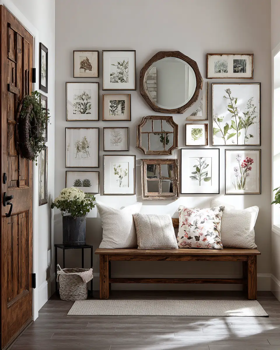 Neutral Modern Farmhouse Garage Decor Ideas