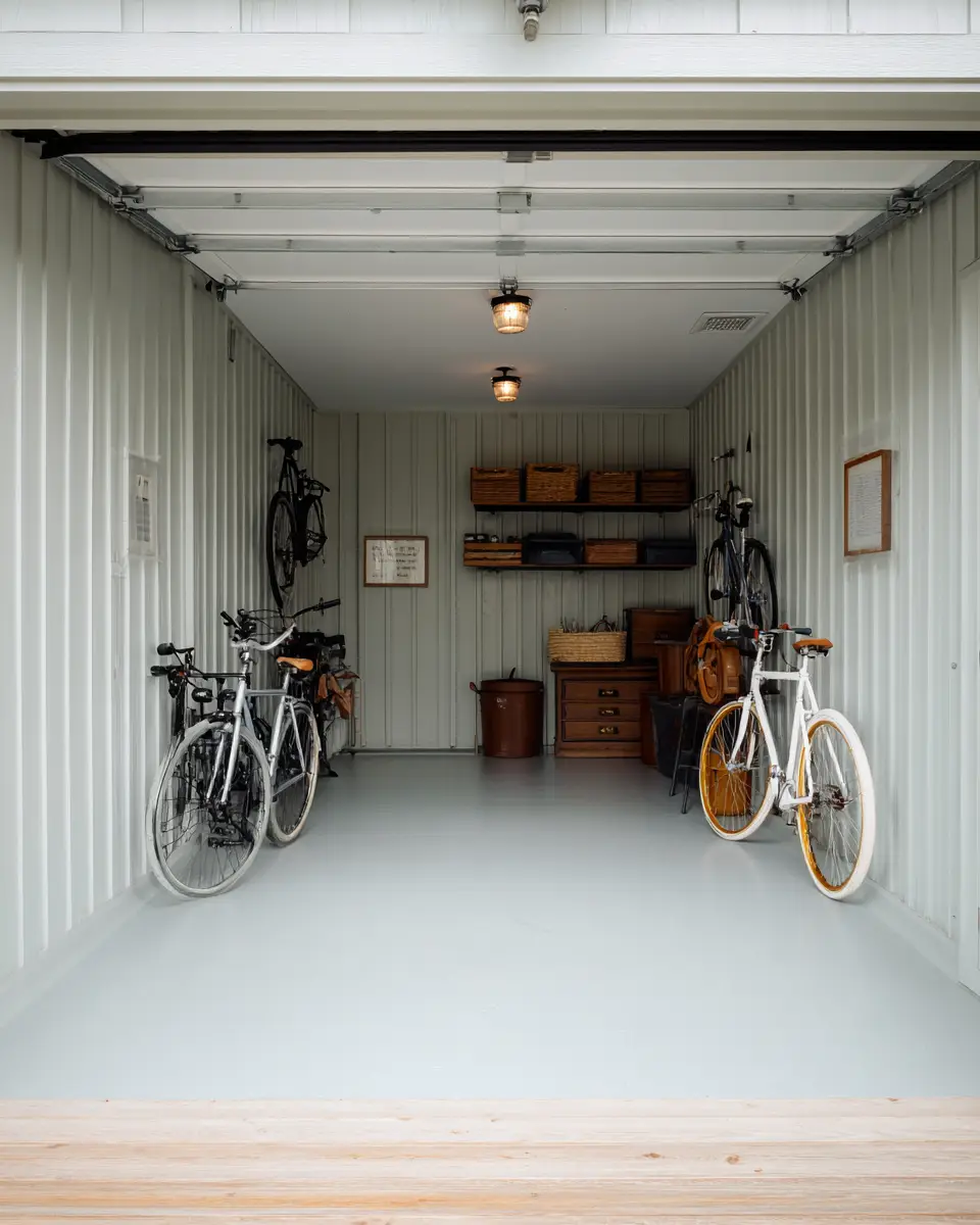 Neutral Modern Farmhouse Garage Decor Ideas