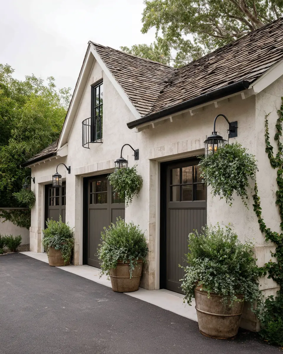 Neutral Modern Farmhouse Garage Decor Ideas