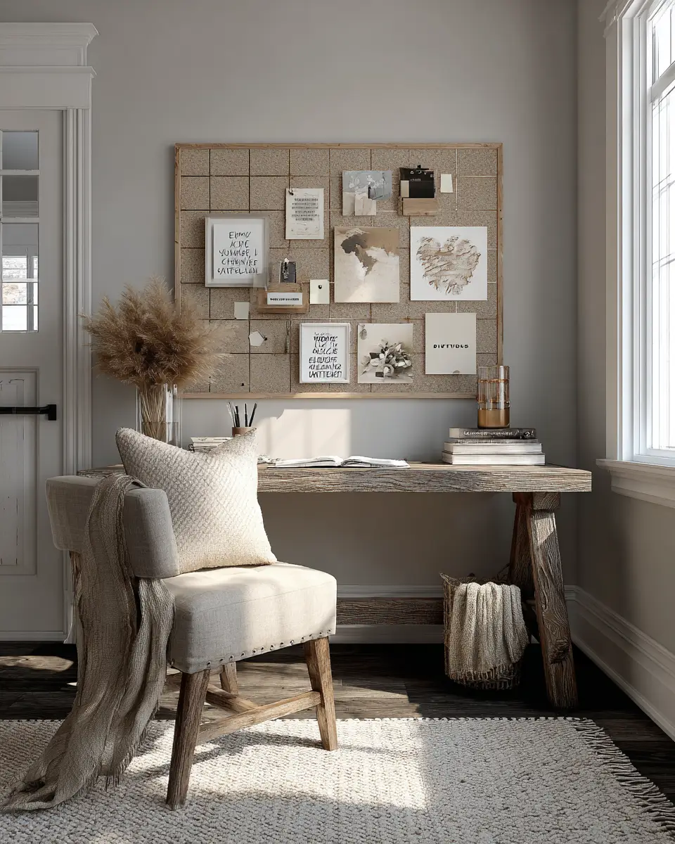 Neutral Modern Farmhouse Garage Decor Ideas