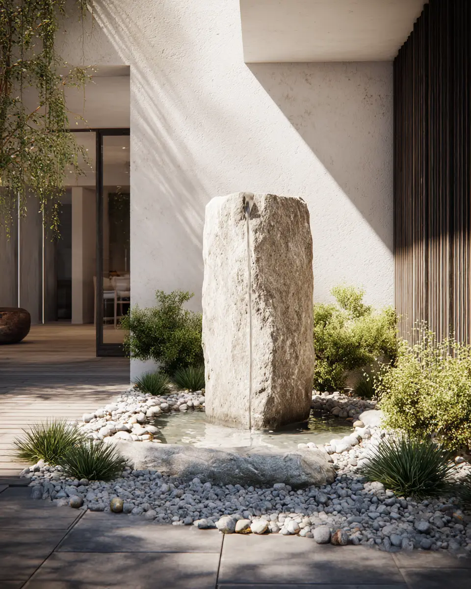 Neutral Organic Modern Patio Decor Ideas