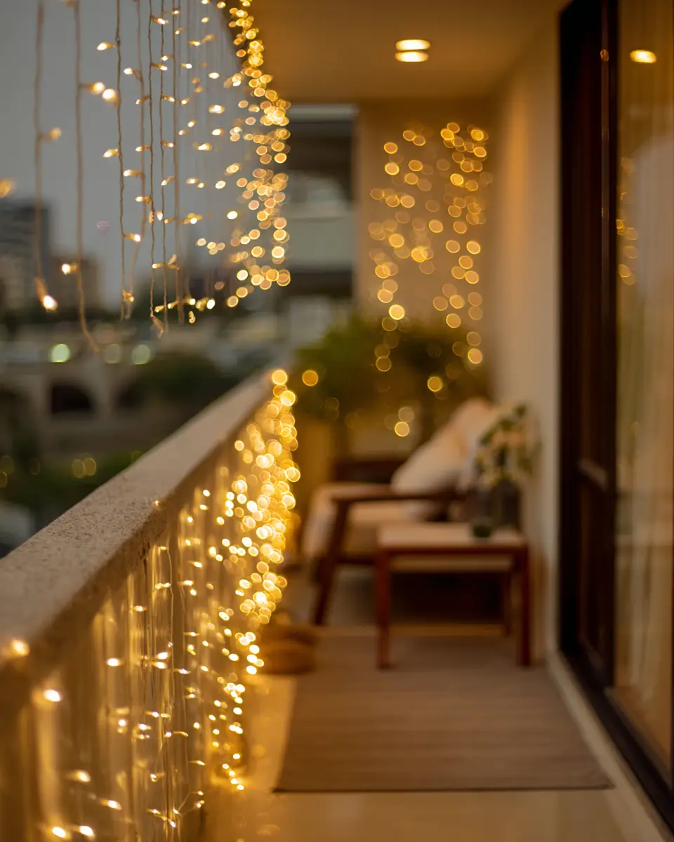 Neutral Palette Balcony Decor Ideas