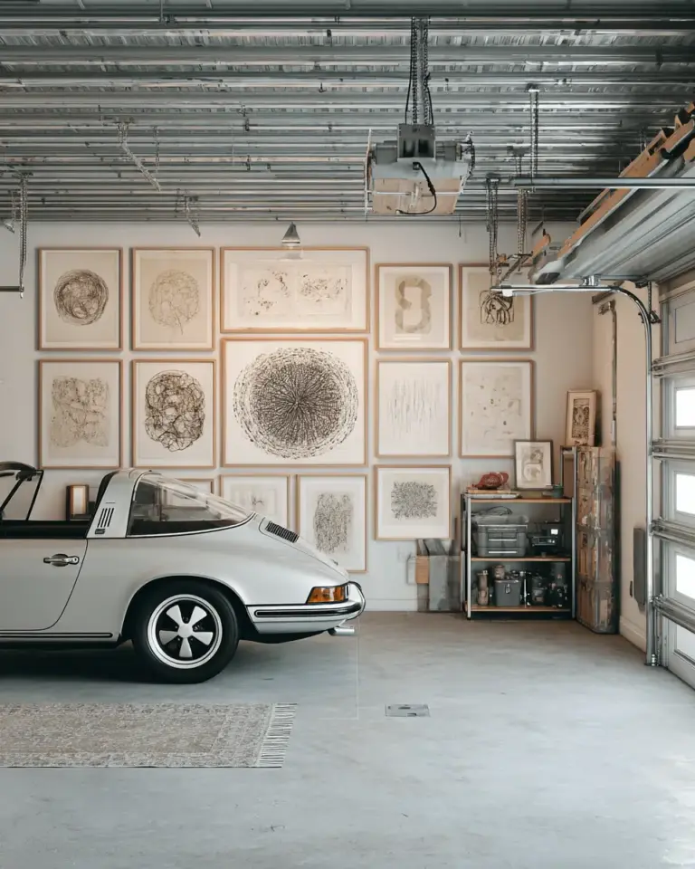 Neutral Palette Garage Decor Ideas - Featured