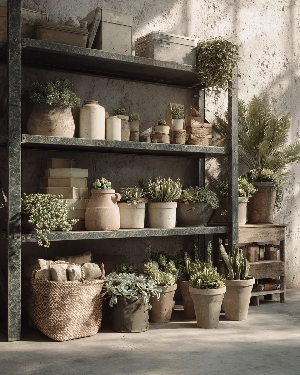 Neutral Palette Garage Decor Ideas