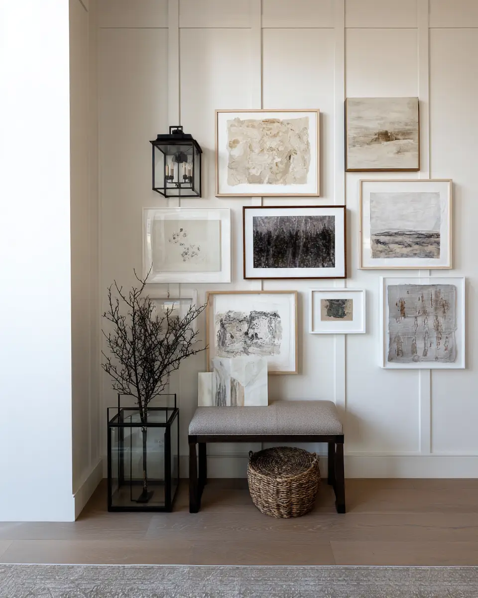 Neutral Palette Garage Decor Ideas