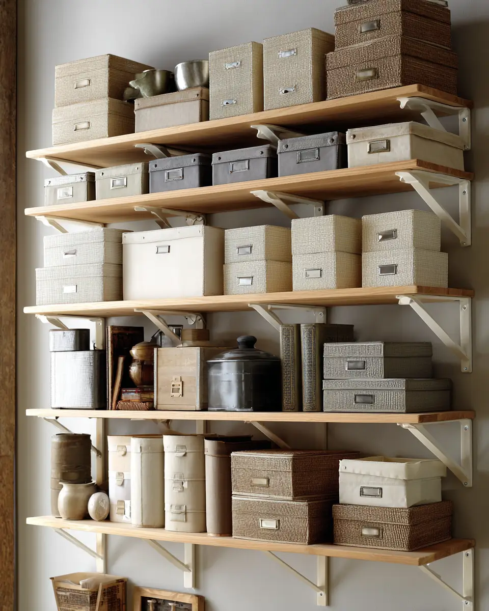 Neutral Palette Garage Decor Ideas