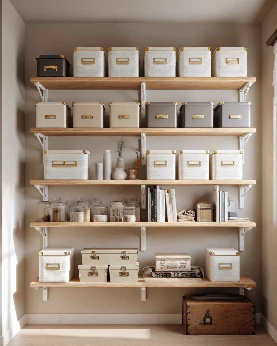 Neutral Palette Garage Decor Ideas